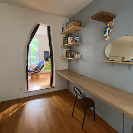 Cozy 40 M Near Pere-Lachaise Apartamento